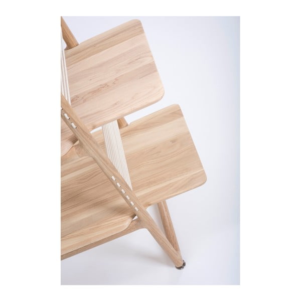 Bibliotecă din lemn masiv de stejar Gazzda Muse, 216 cm h-image-4