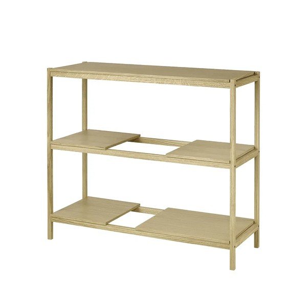 Etajeră în culoare naturală cu aspect de lemn de stejar 105x92x40 cm Sukoya – Blomus-image-2
