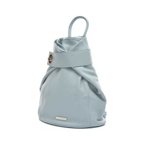 Rucsac din piele Anna Luchini Celeste, albastru-image-2