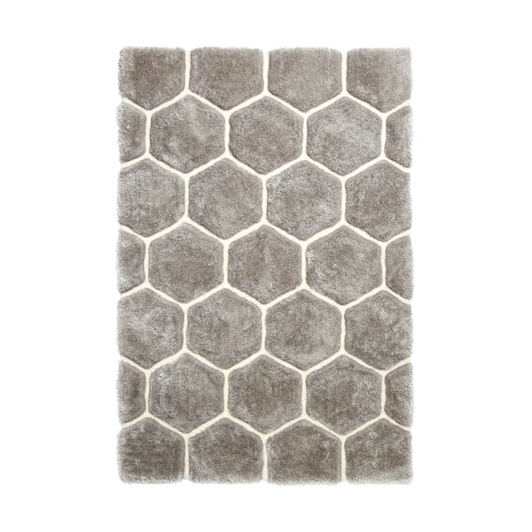 Covor Think Rugs Noble House, 150 x 230 cm, gri-alb