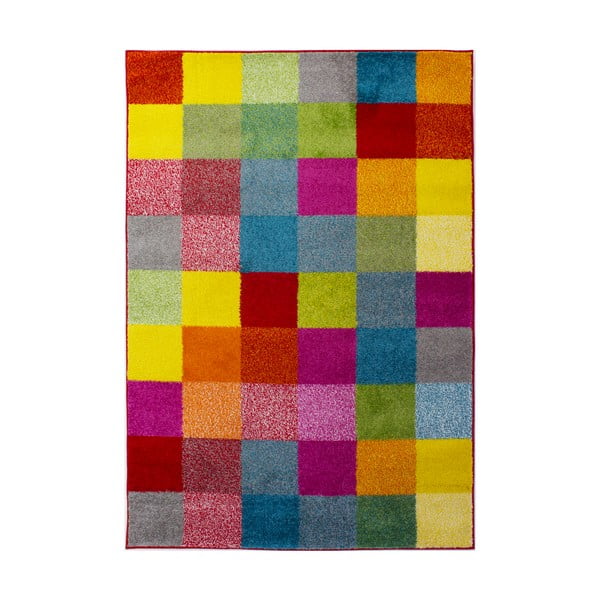 Covor Flair Rugs Brights Grid, 80 x 150 cm