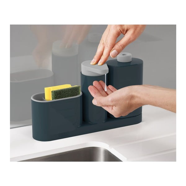 Suport pentru detergenți Joseph Joseph SinkBase Plus, gri-image-3