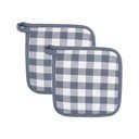 Mănuși de bucătărie 2 buc. din bumbac Gingham – Tiseco Home Studio