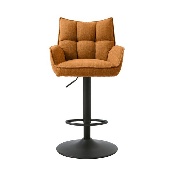 Scaune de bar portocalii cu înălțime ajustabilă 2 buc. Marilla – Unique Furniture-image-2