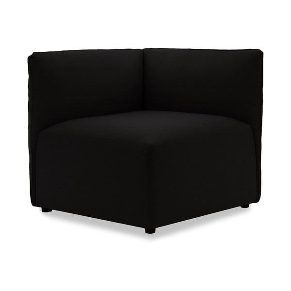 Fotoliu pentru canapea Vivonita Cube, partea dreaptă, maro închis-image-1
