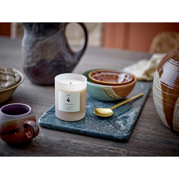 Lumânare parfumată timp de ardere 50 h No. 4 Lemon Verbena – ILLUME x Bloomingville-image-2