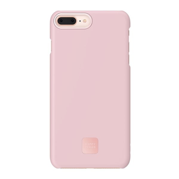 Husă protecție telefon pentru iPhone 7 și 8 Plus Happy Plugs Slim, roz