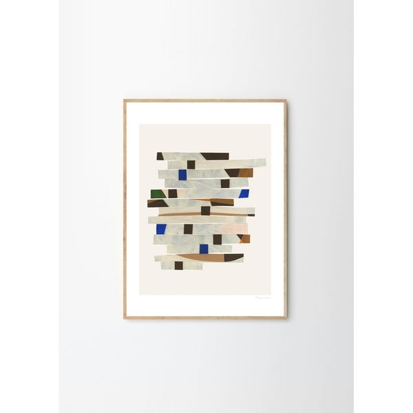 Poster 50x70 cm Cut up Stripes – Berit Mogensen Lopez – The Poster Club-image-4