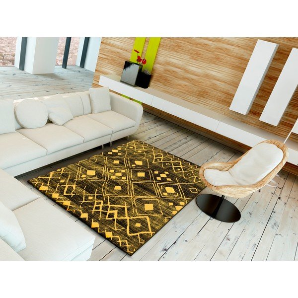 Covor Universal Neon Shine, 80 x 150 cm, galben-image-1