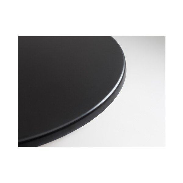 Măsuță de cafea Custom Form Mapple, Ø 80 cm, negru -image-1