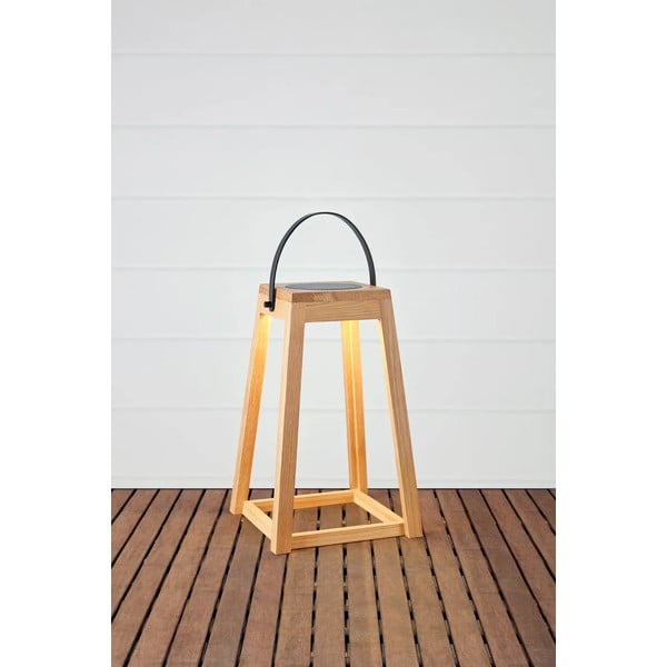 Felinar cu LED maro solar/cu USB (înălțime 54 cm) pentru exterior Nordic – Markslöjd-image-2