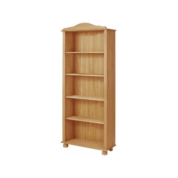 Bibliotecă în culoare naturală din lemn de pin 70x181 cm Ella – Støraa-image-3