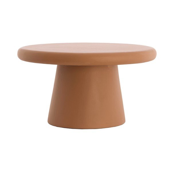 Măsuță de cafea teracotă rotundă ø 70 cm Kulona – Light & Living