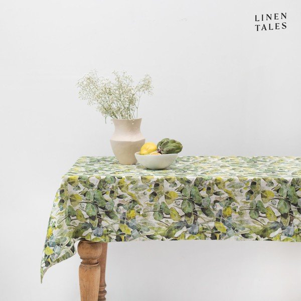 Față de masă din in 140x200 cm Lotus – Linen Tales-image-2