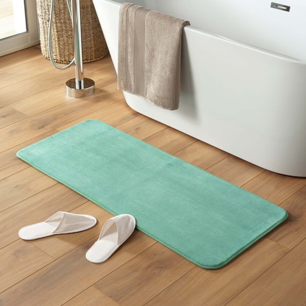 Covoraș de baie turcoaz 50x120 cm Vitamine – douceur d'intérieur-image-1
