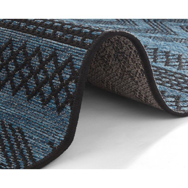 Covor de exterior NORTHRUGS Sidon, 70 x 200 cm, albastru închis-image-1