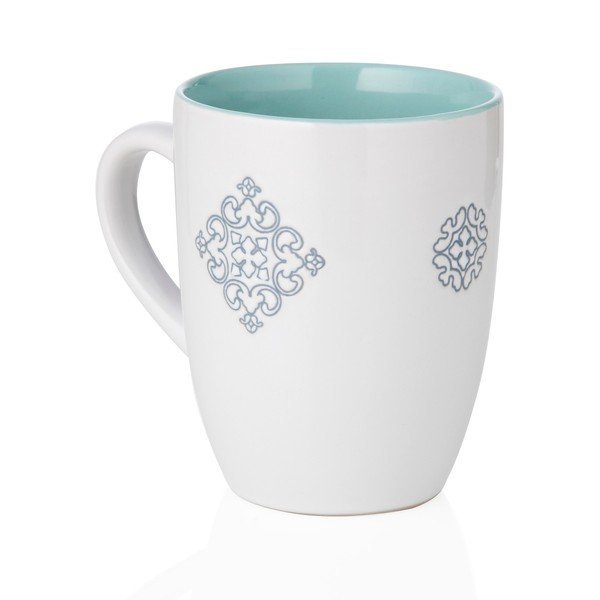 Set 2 căni din ceramică Brandani Panarea Eau-image-1