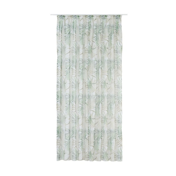 Perdea verde-bej 300x260 cm Palmas – Mendola Fabrics-image-2