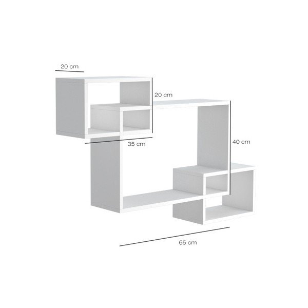 Raft de perete Davis, lungime 100 cm-image-2