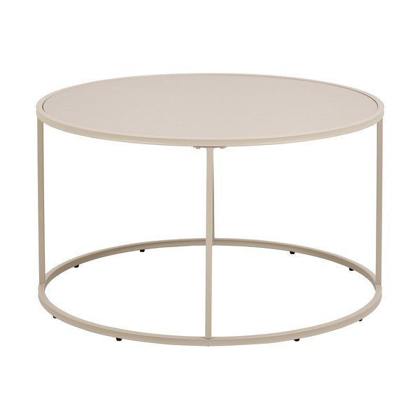 Măsuță de cafea gri rotundă din oțel ø 80 cm Seaford – Actona-image-2