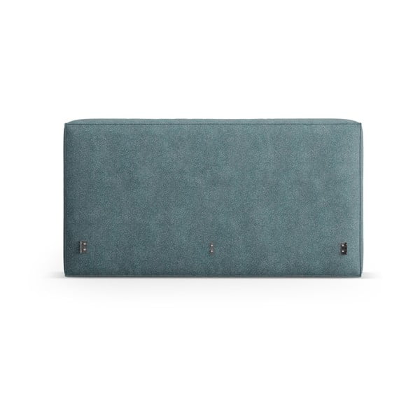 Tăblie de pat albastră tapițată 249x100 cm Olivia – Micadoni -image-2