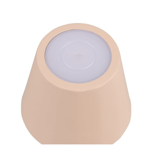 Veioză crem LED cu abajur din metal (înălțime 21 cm) Diaz – Trio-image-3