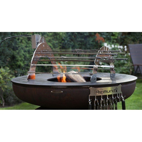 Set de țepușe pentru grătar 3 buc. din oțel inoxidabil Rotisserie – Remundi-image-3