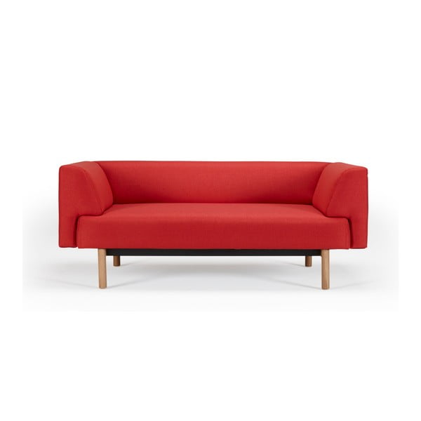 Canapea cu 2 locuri Kragelund Ebeltoft, roșu