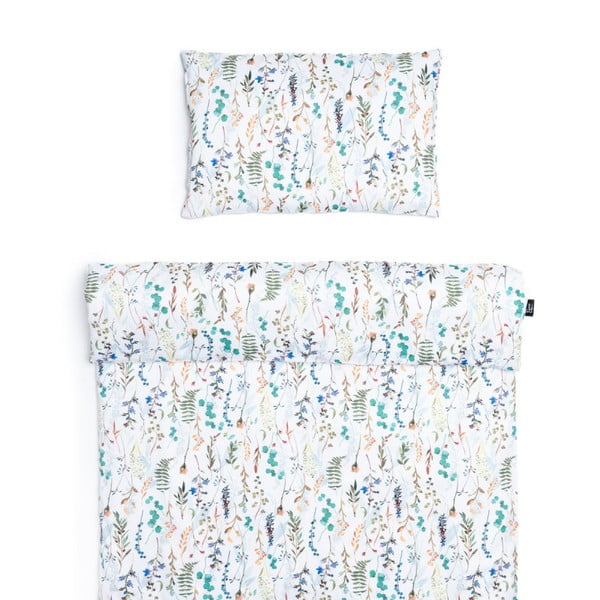 Lenjerie de pat pentru pătuț din bumbac 135x100 cm Spring Meadow - ESECO-image-1