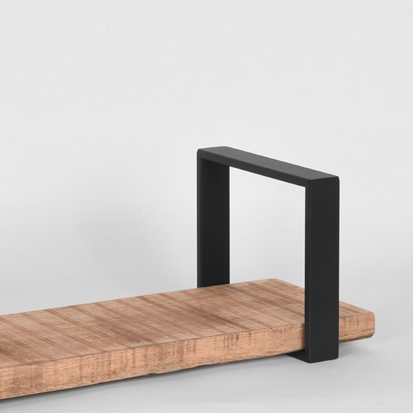 Raft negru din lemn  de mango 60 cm Slam – LABEL51-image-2