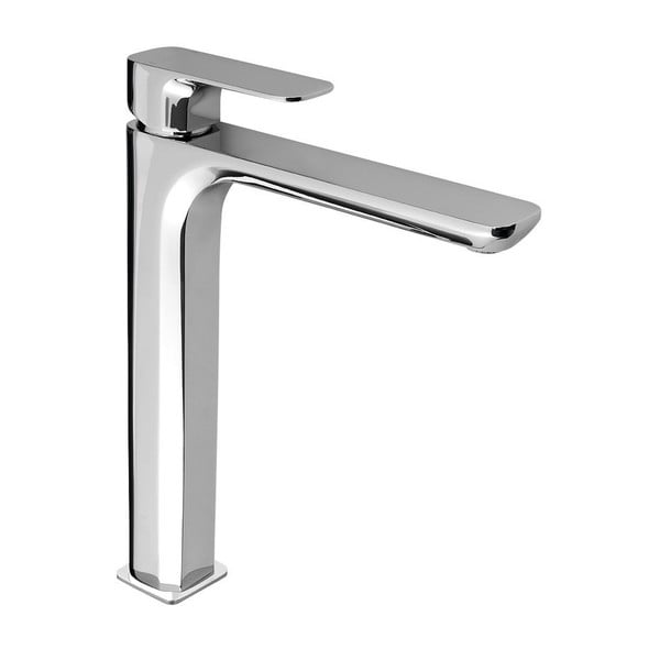 Baterie argintiu-lucios pentru chiuvetă înaltă Spy – Sapho