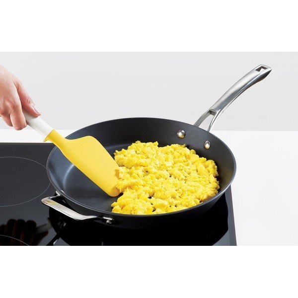 Spatulă din silicon Joseph Joseph Elevate, galben - alb-image-2