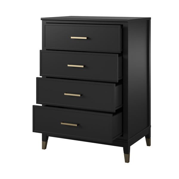 Comodă CosmoLiving by Cosmopolitan Westerleigh, 75 x 106 cm, negru-image-3