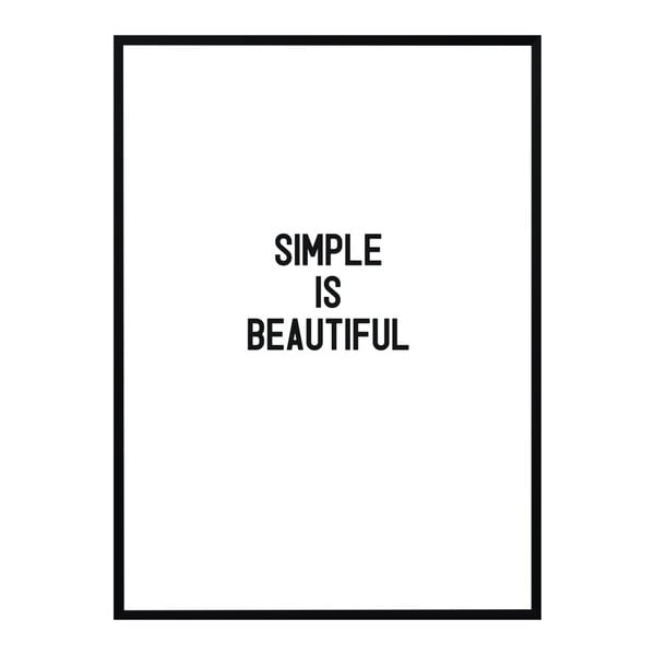 Poster Nord & Co Simply Beautiful, 21 x 29 cm