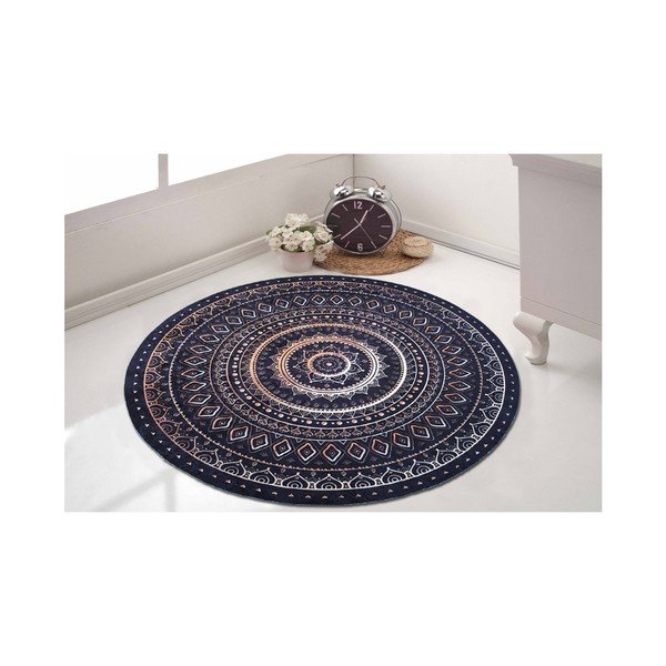 Covor rezistent Vitaus Mystic Nights, ⌀ 80 cm