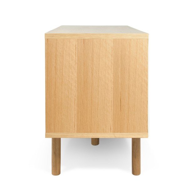 Comodă TemaHome Dann Oak, alb-image-1