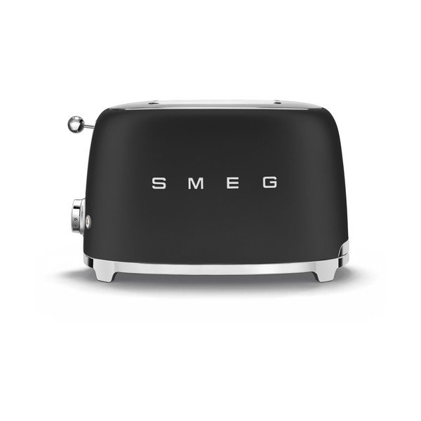 Prăjitor de pâine negru/negru mat Retro Style – SMEG