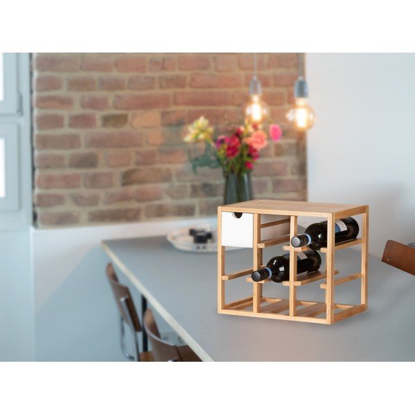 Suport din bambus pentru sticle de vin Wenko Finja-image-1