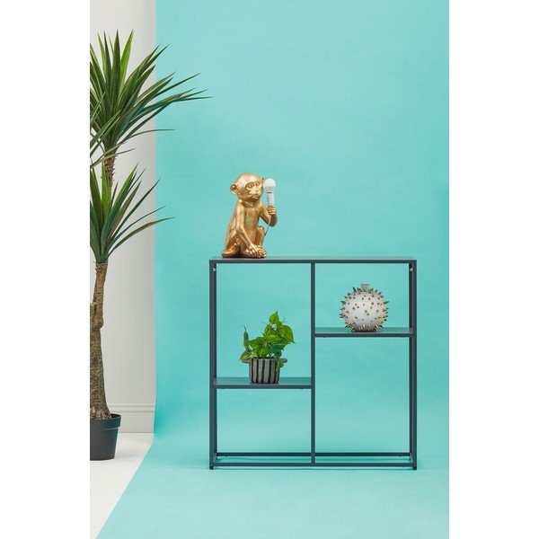 Etajeră gri din oțel 80x81x26 cm Acero – Premier Housewares-image-2