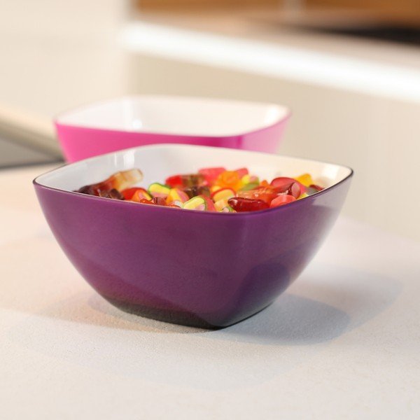 Bol pentru salată Vialli Design, 14 cm, violet-image-1