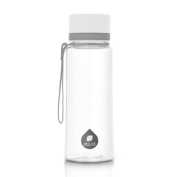 Sticlă din plastic reutilizabilă Equa White, 0,6 l
