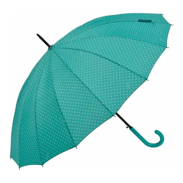 Umbrelă Ambiance Triangles, ⌀ 122 cm, verde