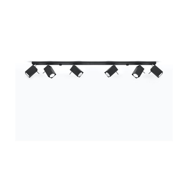 Plafonieră Sollux Toscana 6L, negru-image-2