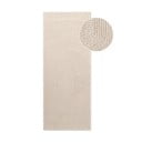 Covor tip traversă în culoare naturală deschisă țesut manual din lână 80x300 cm Calmio – Hanse Home