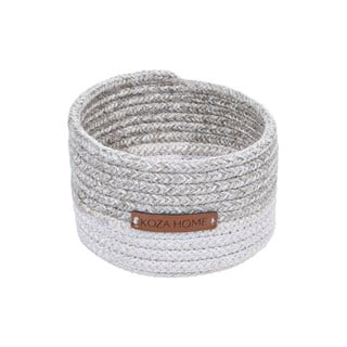 Coș de depozitare pentru baie din material textil – Mioli Decor