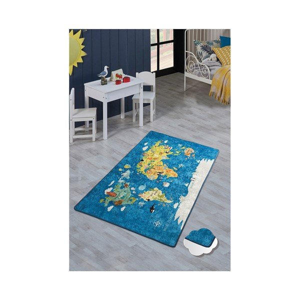 Covor copii World Map, 200 x 290 cm-image-1