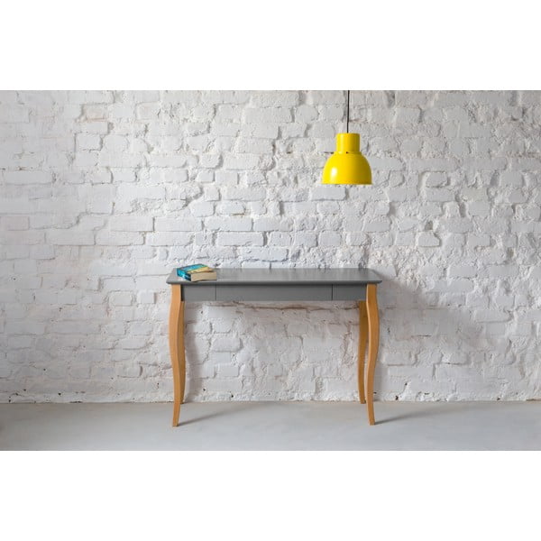 Birou Ragaba Lillo, lungime 105 cm, gri închis-image-1