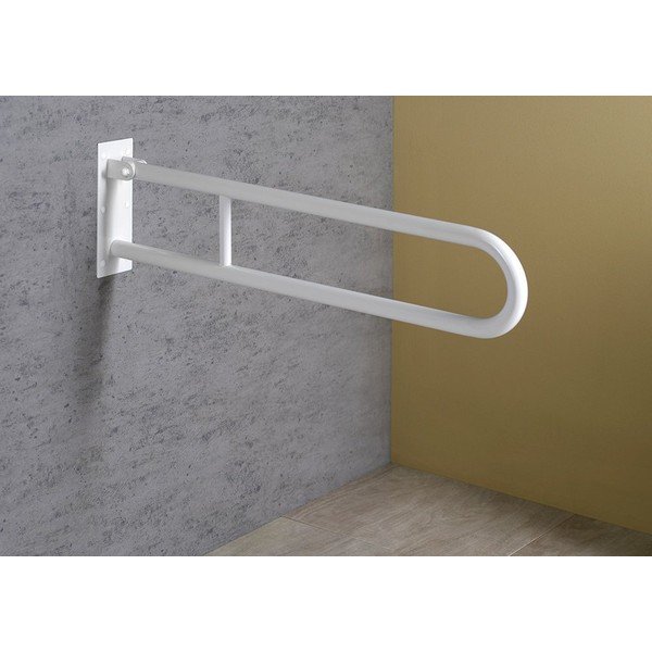 Mâner de siguranță pentru baie de montat pe perete din oțel 62 cm Handicap – Sapho-image-4