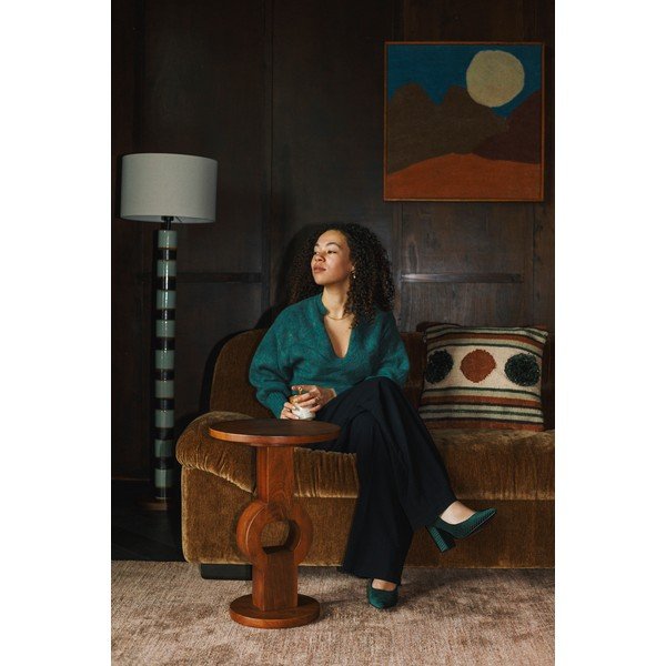 Măsuță auxiliară rotundă ø 36 cm Tondo – Dutchbone-image-3