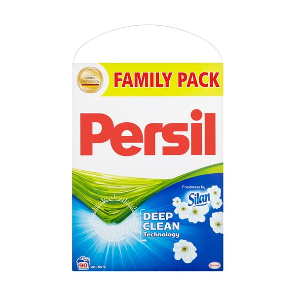 Detergent de rufe, pachet de familie Persil Fresh by Silan, 5,85 kg (90 de spălări)
